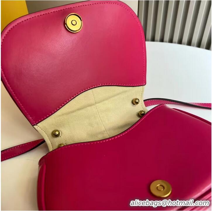 Grade Design Fendi Cmon Mini leather bag 8BS082 Fuchsia