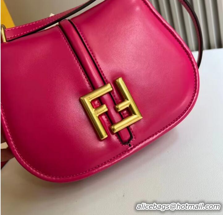 Grade Design Fendi Cmon Mini leather bag 8BS082 Fuchsia