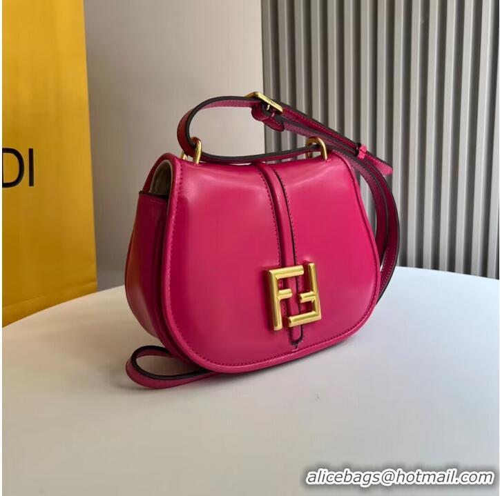 Grade Design Fendi Cmon Mini leather bag 8BS082 Fuchsia