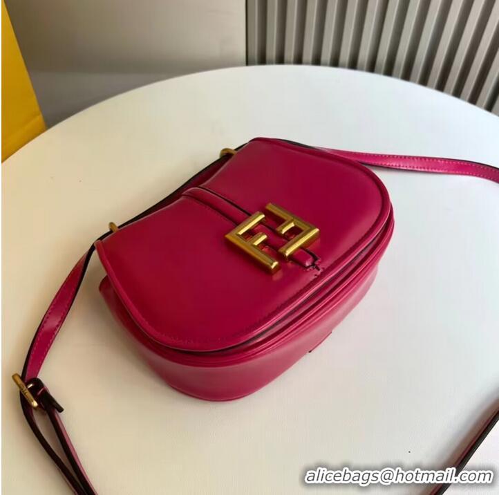 Grade Design Fendi Cmon Mini leather bag 8BS082 Fuchsia