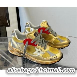 Grade Quality Golden Goose gold Dad-Star sneakers 607012