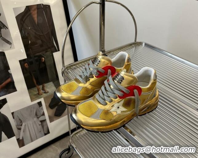 Grade Quality Golden Goose gold Dad-Star sneakers 607012