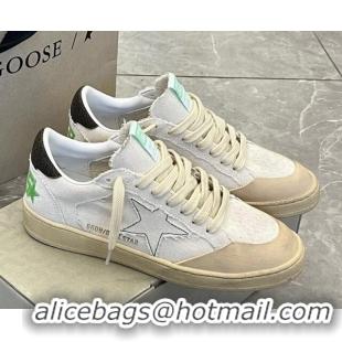 Best Product Golden Goose Ball Star with vanilla canvas star and leather heel tab 910134