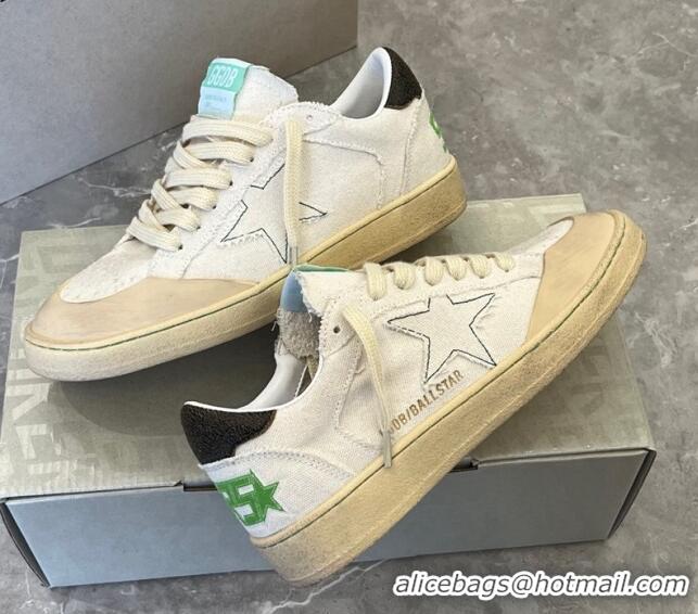 Best Product Golden Goose Ball Star with vanilla canvas star and leather heel tab 910134