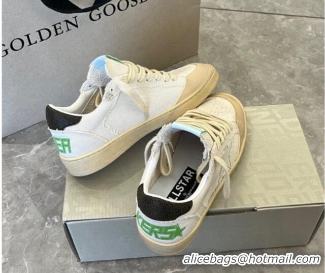 Best Product Golden Goose Ball Star with vanilla canvas star and leather heel tab 910134