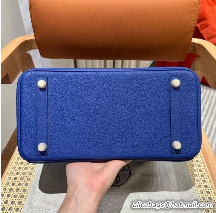 Well Crafted Hermes Bikin 30CM Original Togo Leather HB30O Blue