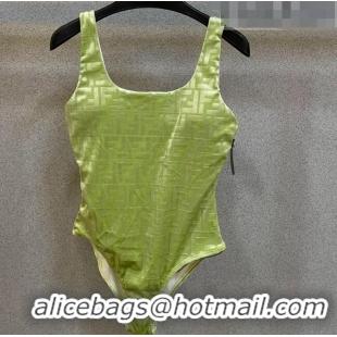 Cheapest Fendi FF Velvet Swimwear 0706 Green 2023