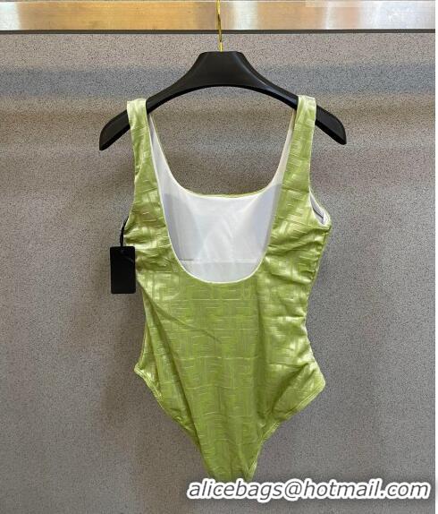 Cheapest Fendi FF Velvet Swimwear 0706 Green 2023