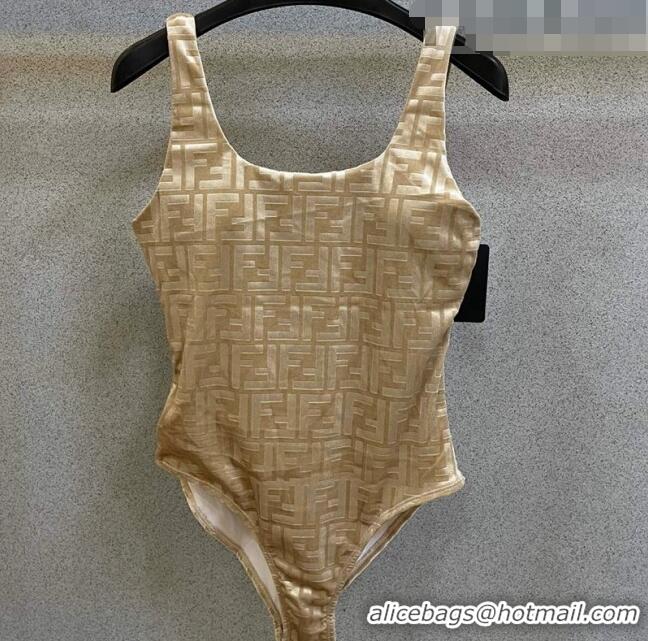 ​Buy Classic Fendi FF Velvet Swimwear 0706 Khaki 2023