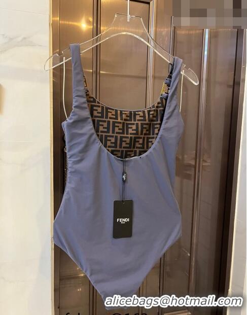 ​Buy Cheapest Fendi Reversible Swimwear 0713 Grey 2023