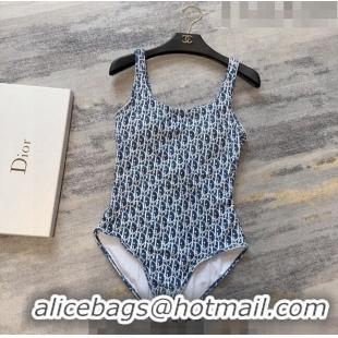 Grade Quality Dior Oblique Swimwear 0816 Dark Blue 2023