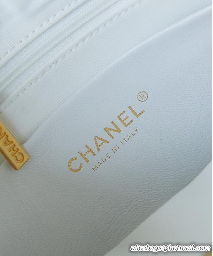 Buy Inexpensive Chanel LARGE HOBO BAG AS4368 White