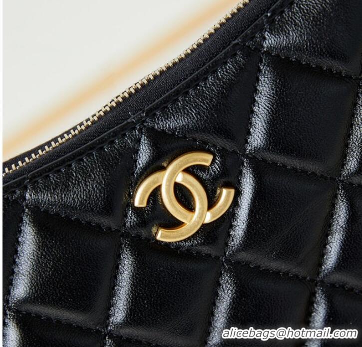 Good Quality Chanel LARGE HOBO BAG AS4368 Black