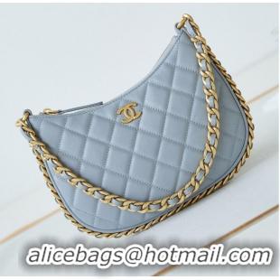 Trendy Design Chanel HOBO HANDBAG AS4378 light blue