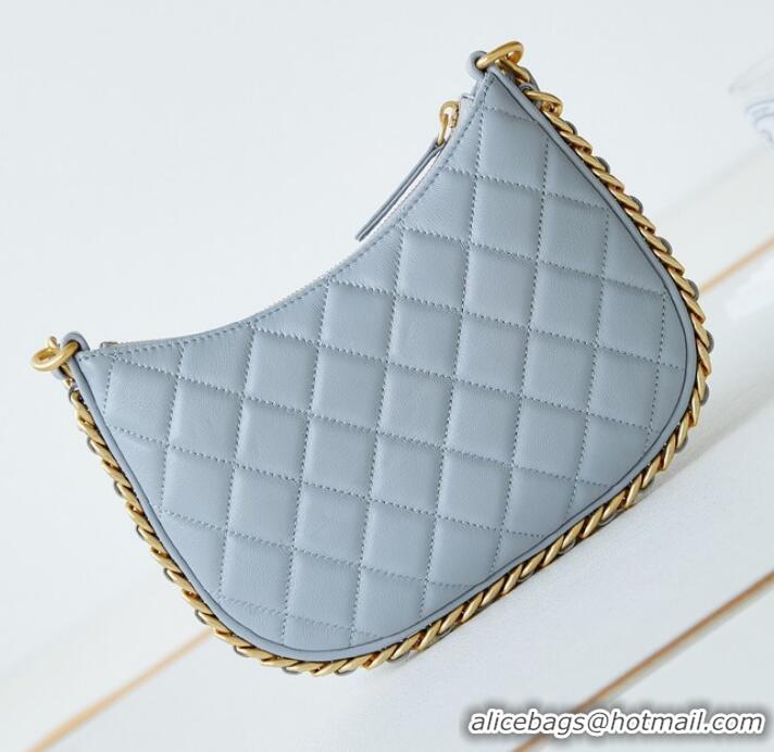 Trendy Design Chanel HOBO HANDBAG AS4378 light blue