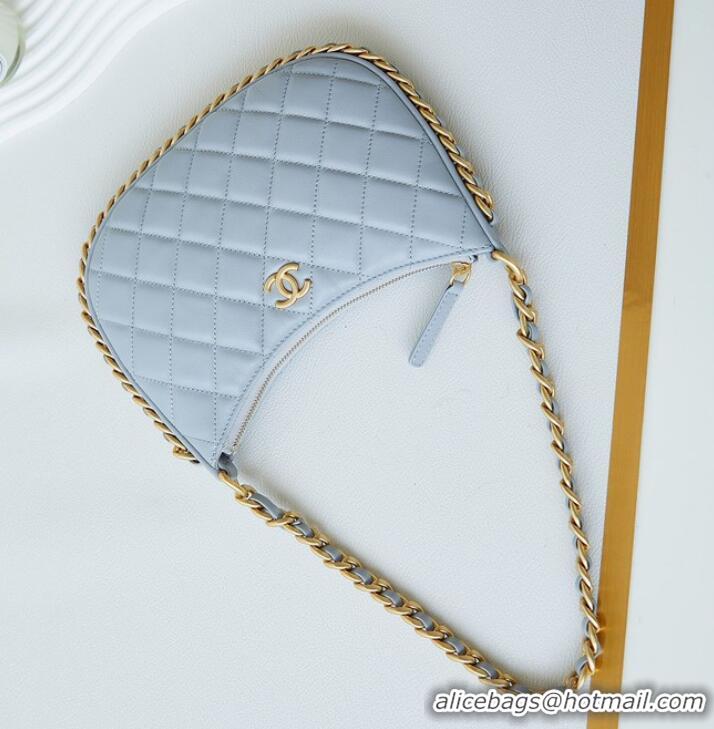 Trendy Design Chanel HOBO HANDBAG AS4378 light blue