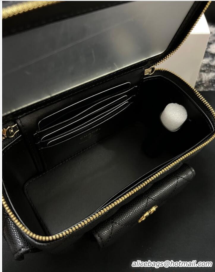 Unique Grade Chanel CLUTCH WITH CHAIN AP3017 Black