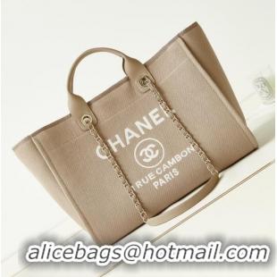 Traditional Specials Chanel LARGE SHOPPING BAG 66941 Apricot