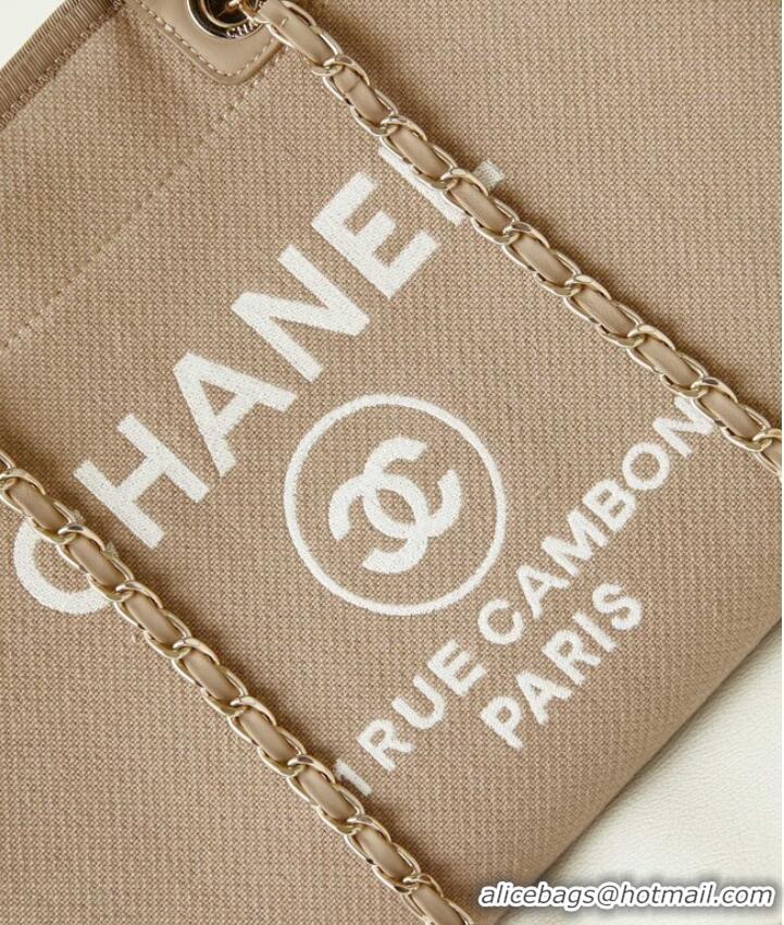 Traditional Specials Chanel LARGE SHOPPING BAG 66941 Apricot