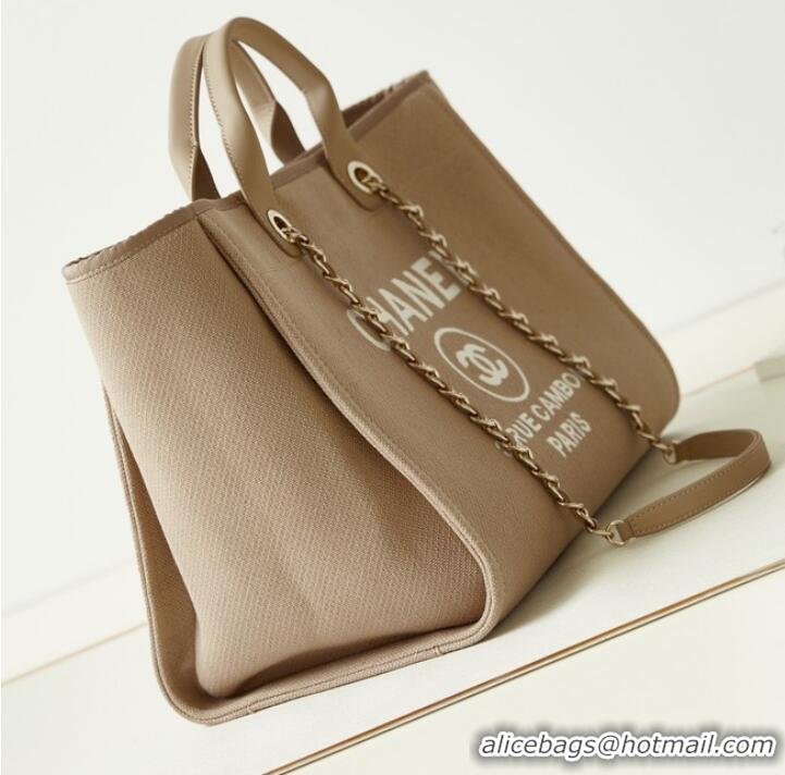 Traditional Specials Chanel LARGE SHOPPING BAG 66941 Apricot