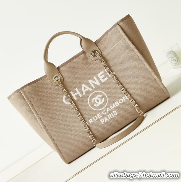 Traditional Specials Chanel LARGE SHOPPING BAG 66941 Apricot