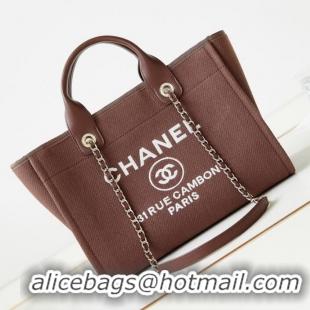 Good Taste Chanel SHOPPING BAG AS3257 Wine