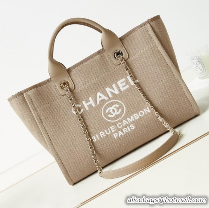 Super Quality Chanel SHOPPING BAG AS3257 Apricot