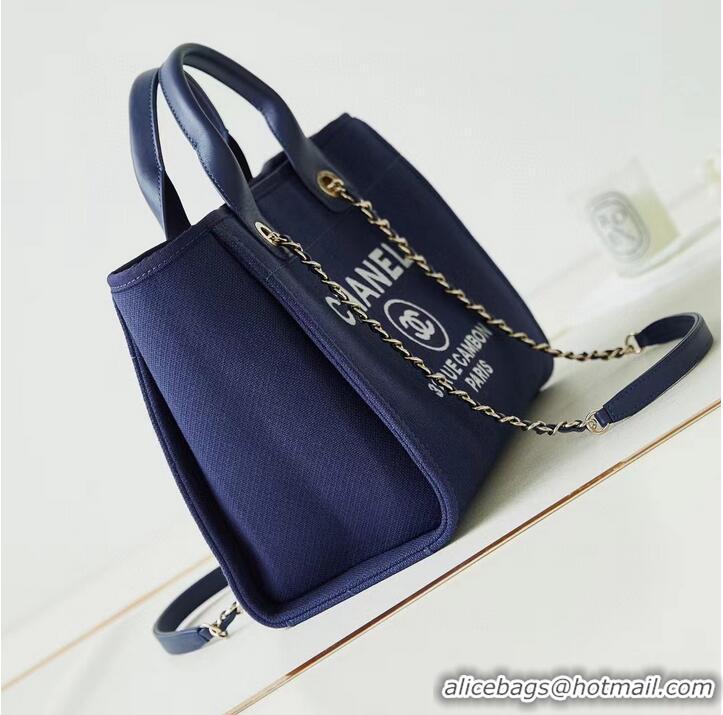 Buy Cheapest Chanel SHOPPING BAG AS3257 Blue