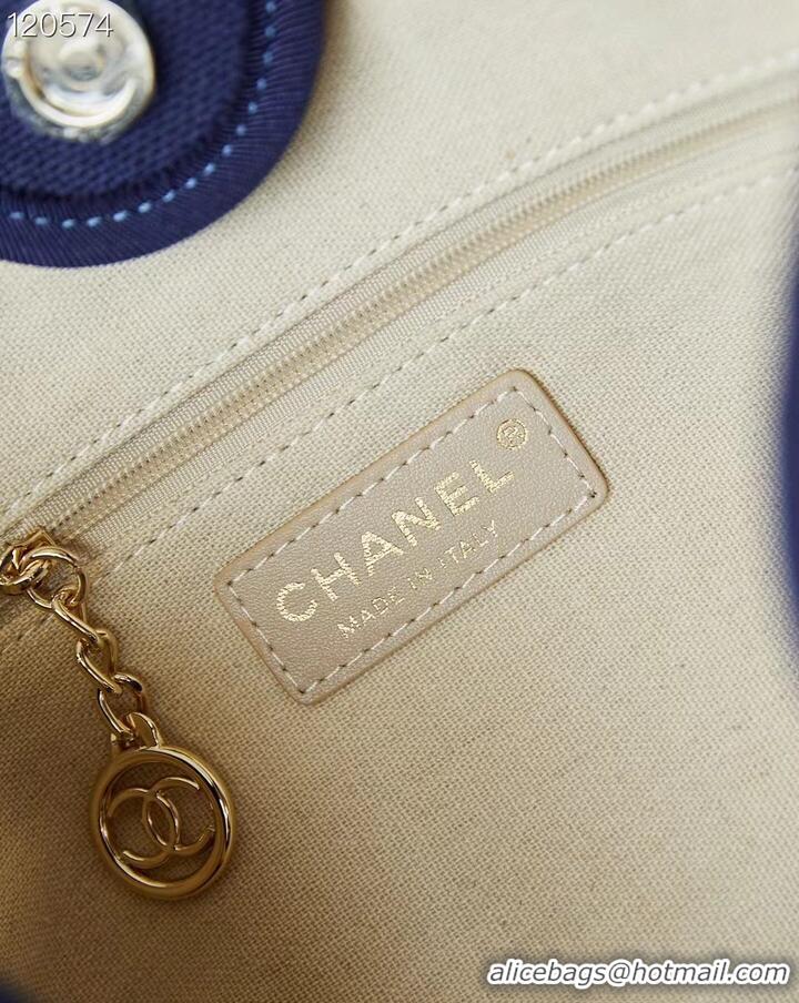 Buy Cheapest Chanel SHOPPING BAG AS3257 Blue