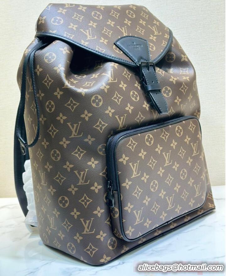 Famous Brand Louis Vuitton Montsouris Backpack M46683 Brown