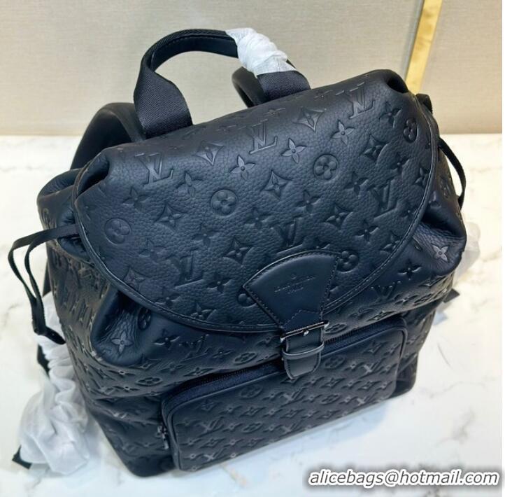 Reasonable Price Louis Vuitton Montsouris Backpack M23127 Black