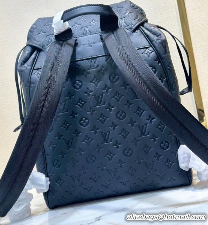 Reasonable Price Louis Vuitton Montsouris Backpack M23127 Black