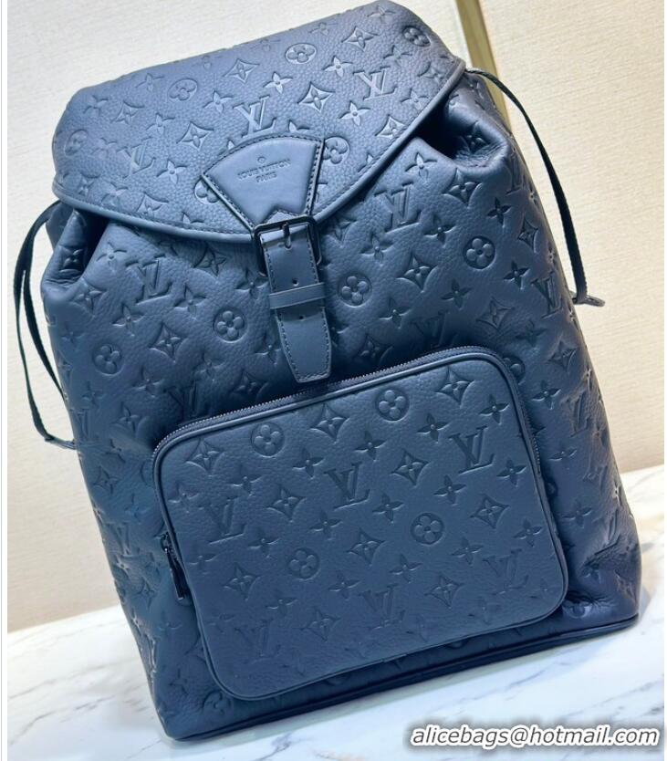 Reasonable Price Louis Vuitton Montsouris Backpack M23127 Black