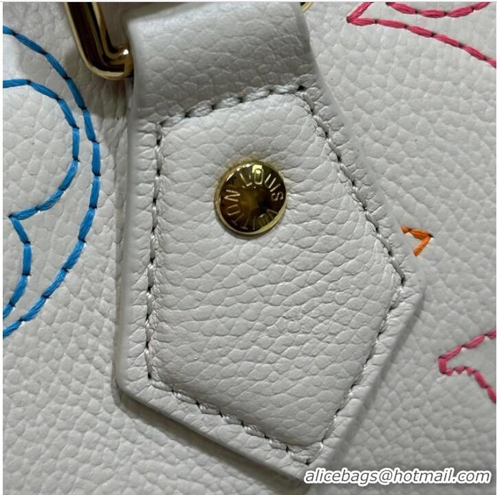 Unique Discount Louis Vuitton Monogram Empreinte Speedy 20 M46667 Beige