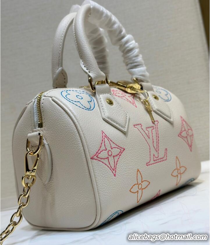 Unique Discount Louis Vuitton Monogram Empreinte Speedy 20 M46667 Beige