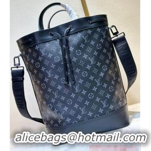 Inexpensive Louis Vuitton Monogram Canvas Maxi Noe Sling M46693 black