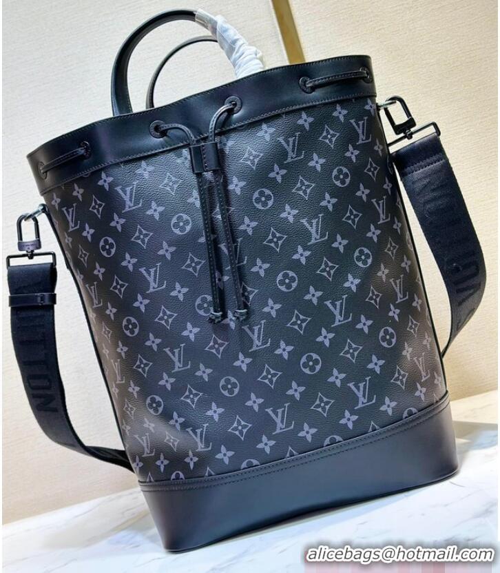 Inexpensive Louis Vuitton Monogram Canvas Maxi Noe Sling M46693 black