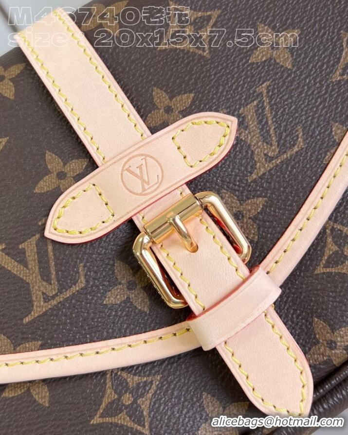 Reasonable Price Louis Vuitton Monogram Canvas Saumur BB M46740