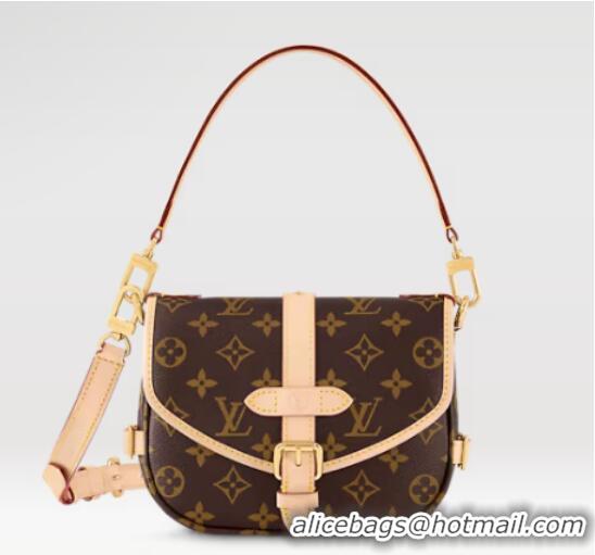 Reasonable Price Louis Vuitton Monogram Canvas Saumur BB M46740