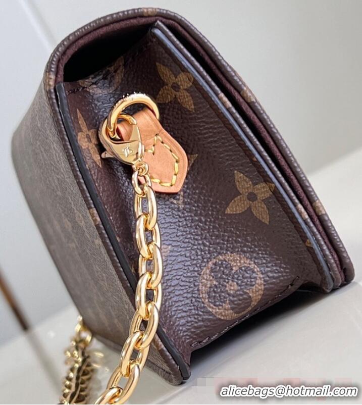 Buy Discount Louis Vuitton Monogram Canvas Wallet On Chain Lily M82509