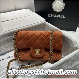 Super Quality Chanel CLASSIC HANDBAG A1116 Brown