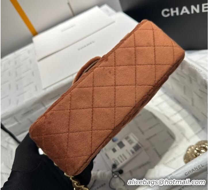 Super Quality Chanel CLASSIC HANDBAG A1116 Brown