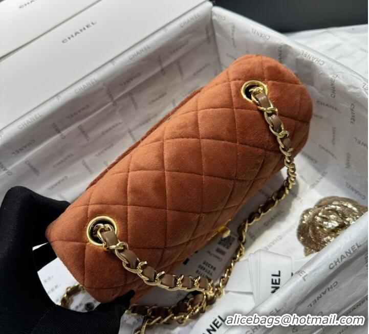 Super Quality Chanel CLASSIC HANDBAG A1116 Brown