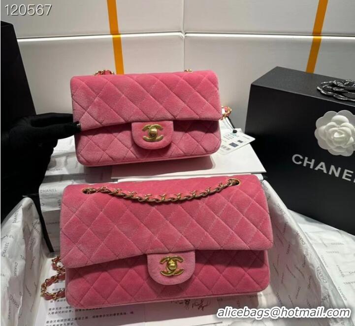 Unique Grade Chanel CLASSIC HANDBAG A1116 PINK