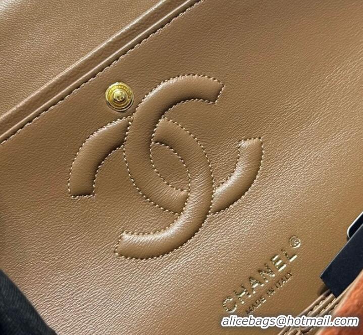 Top Quality Chanel CLASSIC HANDBAG A1112 BROWN