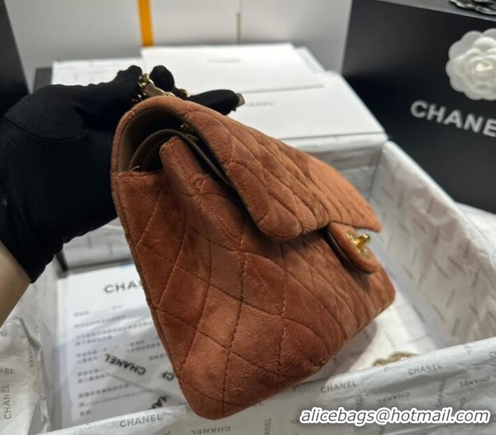 Top Quality Chanel CLASSIC HANDBAG A1112 BROWN