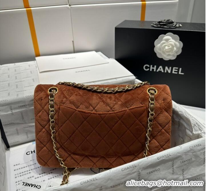 Top Quality Chanel CLASSIC HANDBAG A1112 BROWN