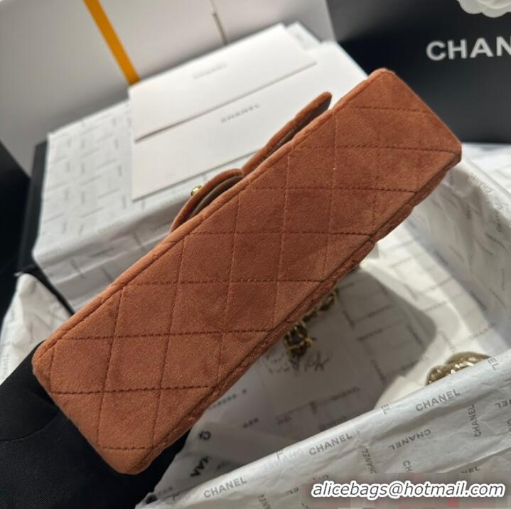 Top Quality Chanel CLASSIC HANDBAG A1112 BROWN