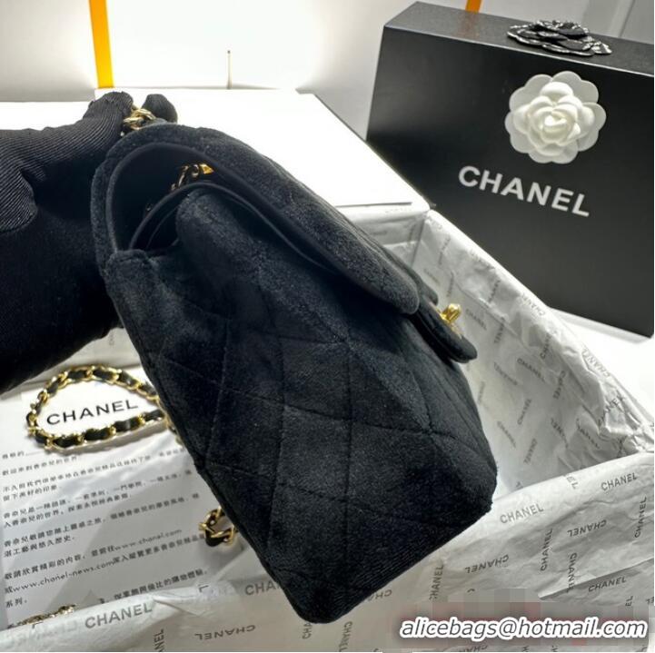 Luxurious Discount Chanel CLASSIC HANDBAG A1112 BLACK