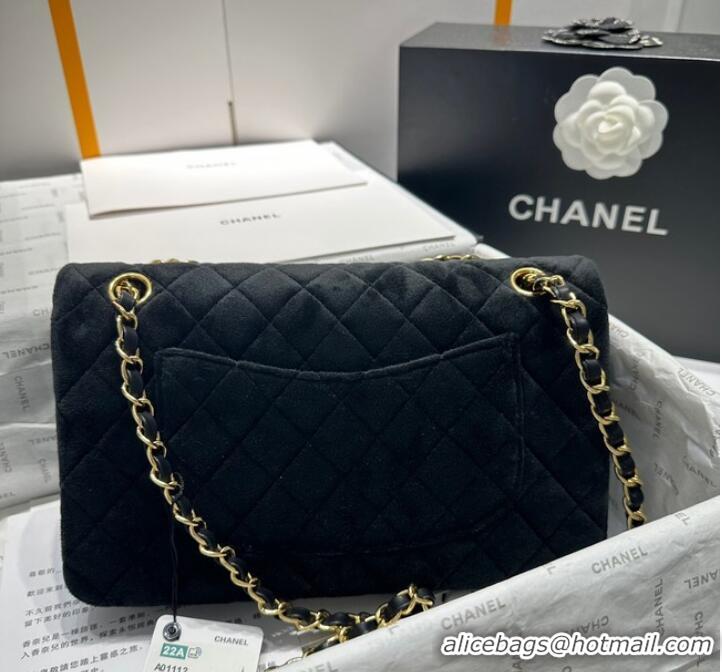 Luxurious Discount Chanel CLASSIC HANDBAG A1112 BLACK